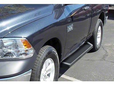 6-Inch iRunning Boards; Black (09-18 RAM 1500 Regular Cab)