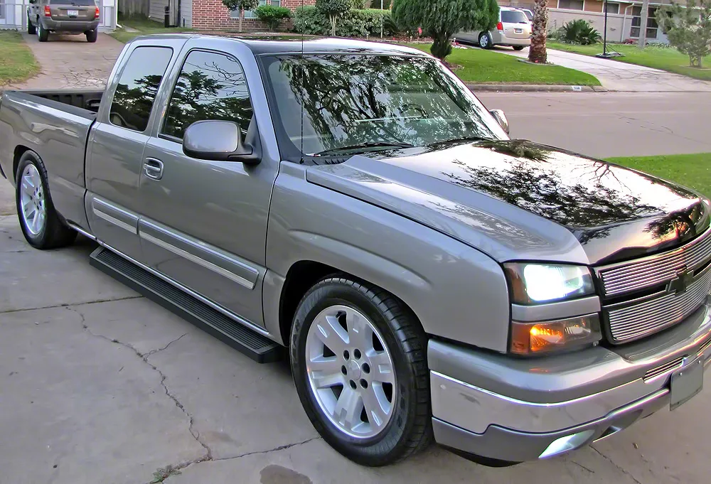 Buy APS Running Boards (Nerf Bars Side Steps Step Bars) Compatible With Chevy Silverado GMC