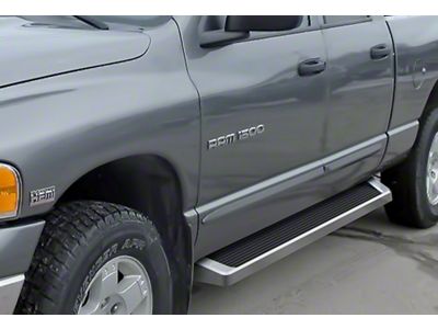 6-Inch iRunning Boards; Polished (02-08 RAM 1500 Quad Cab)