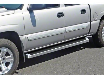 6-Inch iRunning Boards; Polished (04-06 Silverado 1500 Crew Cab)