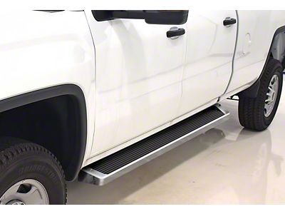 6-Inch iRunning Boards; Polished (07-18 Sierra 1500 Crew Cab)