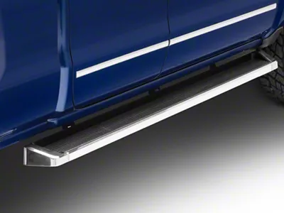 6-Inch iRunning Boards; Polished (07-18 Silverado 1500 Crew Cab)