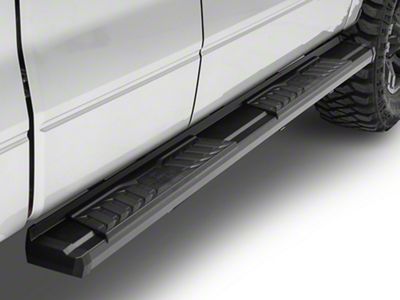 OE Style Running Boards; Black (09-14 F-150 SuperCab)