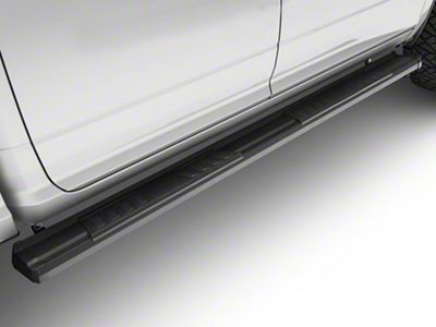 OE Style Running Boards; Black (09-18 RAM 1500 Crew Cab)