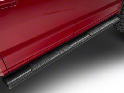 OE Style Running Boards; Black (15-23 F-150 SuperCrew)