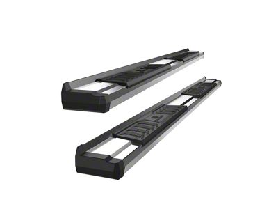 OE Style Running Boards; Polished (07-18 Sierra 1500 Crew Cab)