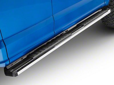 OE Style Running Boards; Polished (15-25 F-150 SuperCab)