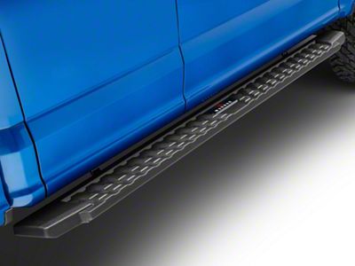 T-Style Running Boards; Black (15-25 F-150 SuperCab)