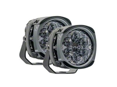 ARB Quatro Supreme 100 LED Lights; Spot Beam (Universal; Some Adaptation May Be Required)