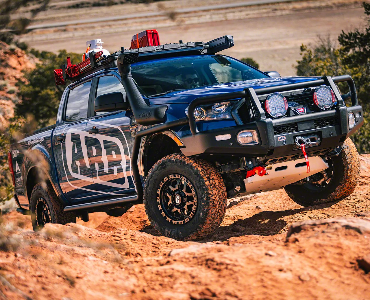 ARB Ranger BASE Rack with Mount Kit and Deflector; 49-Inch x 45-Inch ...