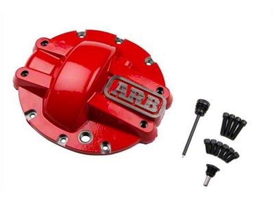 ARB GM 8.50-Inch Differential Cover; Red (09-18 Silverado 1500)