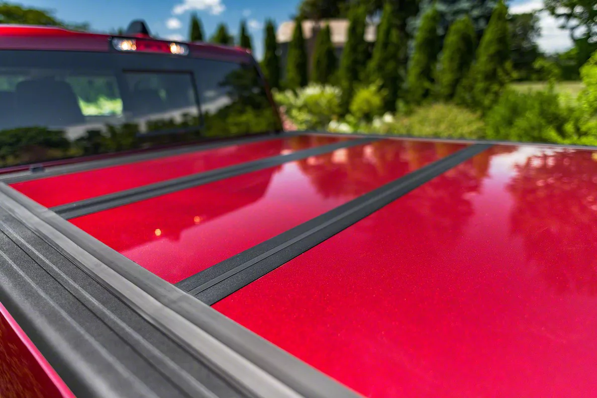 A.R.E. Fusion Tri-Fold Tonneau Cover; Pre-Painted (21-24 F-150 w/ 5-1/2-Foot & 6-1/2-Foot Bed)