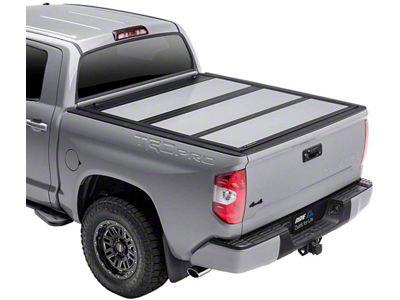 A.R.E. Fusion Tri-Fold Tonneau Cover; Billet Silver (19-24 RAM 1500 w/ 5.7-Foot Box & w/o RAM Box)