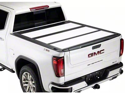 A.R.E. Fusion Tri-Fold Tonneau Cover; Pre-Painted (20-26 Sierra 2500 HD w/ 6.90-Foot Standard Box)