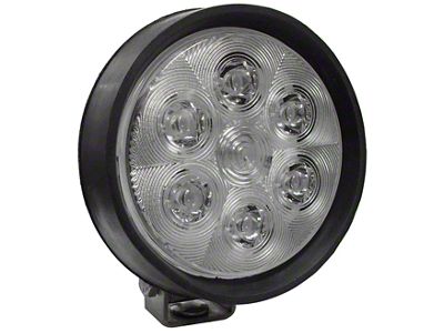 A.R.E. Rival LED Round Work Light; Rubber Housing (Universal; Some Adaptation May Be Required)