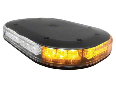 A.R.E. Rival LED Stroke Beacon Lights; Permanent Mount (Universal; Some Adaptation May Be Required)