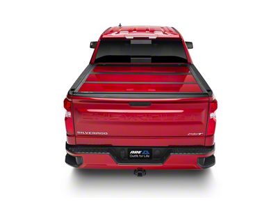 A.R.E. Fusion Tri-Fold Tonneau Cover; Pre-Painted (19-25 Silverado 1500 w/ 5.80-Foot Short & 6.50-Foot Standard Box & w/o CarbonPro Bed)