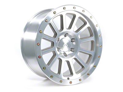 Arena Ammo Bright Machine with Zinc Bolts 6-Lug Wheel; 20x9; 0mm Offset (04-08 F-150)