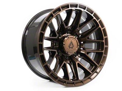 Arena Battle Smoked Bronze Tint Clear 8-Lug Wheel; 20x10; -18mm Offset (11-14 Silverado 3500 HD SRW)