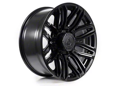 Arena Supreme Satin Black 8-Lug Wheel; 20x9; 0mm Offset (11-16 F-250 Super Duty)