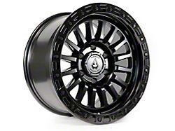 Arena Trophy Satin Black 6-Lug Wheel; 17x9; -12mm Offset (15-20 F-150)