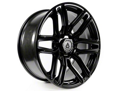 Arena Supreme Satin Black 6-Lug Wheel; 20x9; 20mm Offset (99-06 Silverado 1500)