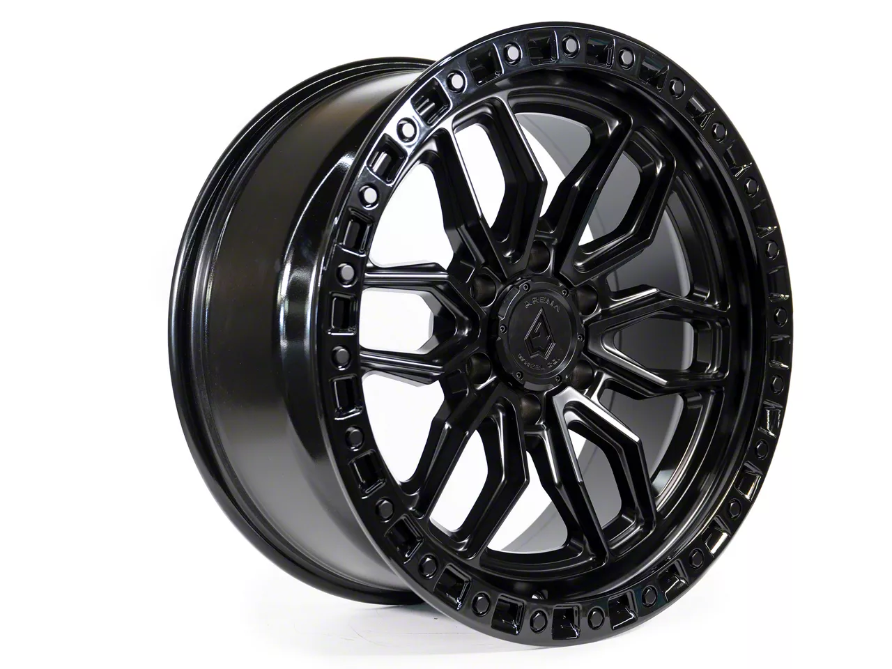 Cavallo Colorado CLV-28 Gloss Black and Machined 6-Lug Wheel