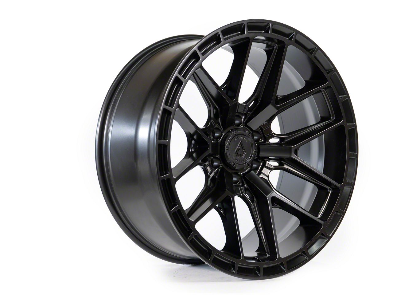 Mayhem Wheels F-150 Vanquish Gloss Black 6-Lug Wheel; 22x10