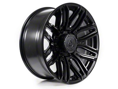 Arena Supreme Satin Black 8-Lug Wheel; 20x9; 0mm Offset (23-25 F-250 Super Duty)