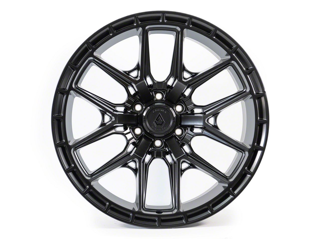 Arena RAM 1500 Battle Satin Black 6-Lug Wheel; 22x12; -44mm