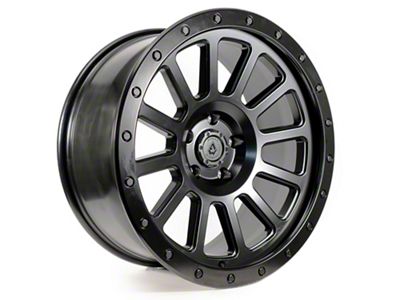 Arena Ammo Satin Black 6-Lug Wheel; 17x9; 0mm Offset (24-25 Ranger)