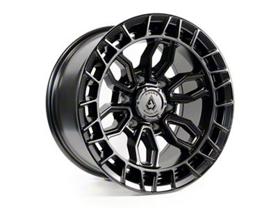 Arena Recon Satin Black 6-Lug Wheel; 20x10; -18mm Offset (24-25 Ranger)
