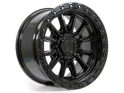 Arena Trek Glossy Black 6-Lug Wheel; 20x9; 0mm Offset (19-25 Sierra 1500)