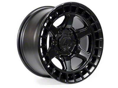 Arena Torque Satin Black 6-Lug Wheel; 17x9; -12mm Offset (19-25 Silverado 1500)