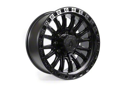 Arena Mission Satin Black 8-Lug Wheel; 20x9; 0mm Offset (07-10 Silverado 2500 HD)