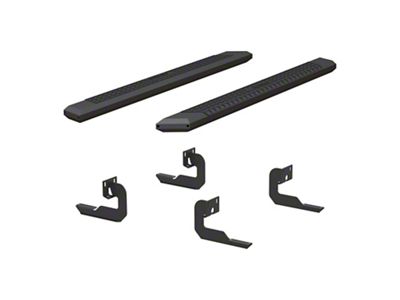 5.50-Inch AdvantEDGE Side Step Bars; Carbide Black (04-14 F-150 SuperCab)
