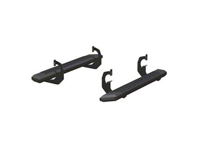AdvantEDGE 5.50-Inch Side Step Bars; Carbide Black (07-13 Sierra 1500 Regular Cab)