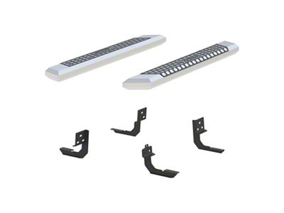 AdvantEDGE 5.50-Inch Side Step Bars; Chrome (09-18 RAM 1500 Regular Cab)