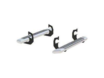 AdvantEDGE 5.50-Inch Side Step Bars; Chrome (14-18 Sierra 1500 Regular Cab)