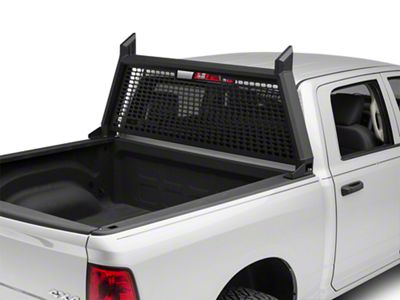 AdvantEDGE Headache Rack; Carbide Black (09-18 RAM 1500 w/o RAM Box)