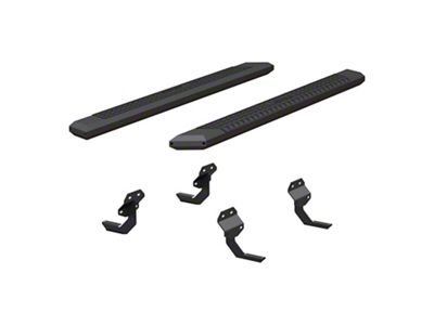 AdvantEDGE 5.50-Inch Side Step Bars; Carbide Black (15-25 F-150 SuperCab)
