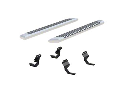 AdvantEDGE 5.50-Inch Side Step Bars; Chrome (15-25 F-150 SuperCab)