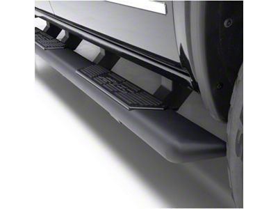 AscentStep 5.50-Inch Running Boards; Carbide Black (17-25 F-350 Super Duty SuperCrew)