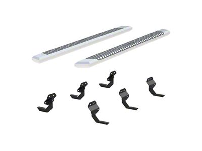 AdvantEDGE 5.50-Inch Side Step Bars; Chrome (17-25 F-350 Super Duty SuperCrew)
