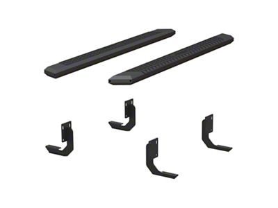 AdvantEDGE 5.50-Inch Side Step Bars; Carbide Black (11-16 F-250 Super Duty SuperCab)