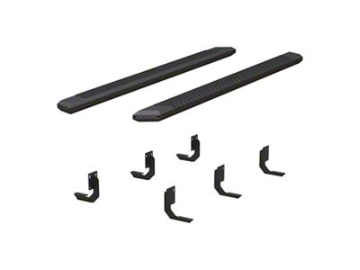 AdvantEDGE 5.50-Inch Side Step Bars; Carbide Black (11-16 F-250 Super Duty SuperCrew)