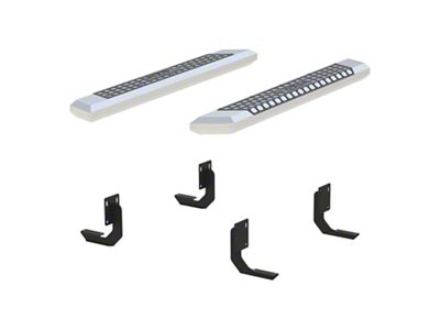 AdvantEDGE 5.50-Inch Side Step Bars; Chrome (11-16 F-250 Super Duty Regular Cab)