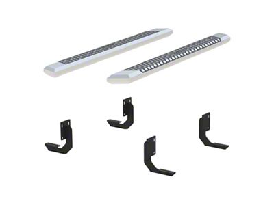 AdvantEDGE 5.50-Inch Side Step Bars; Chrome (11-16 F-250 Super Duty SuperCab)