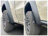 Ark Splash Guards TriXpoly Micro Mud Flap Flares; Front and Rear; Black (23-26 Colorado Trail Boss, ZR2)