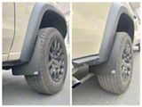 Ark Splash Guards TriXpoly Mid Mud Flaps; Front and Rear; Black (23-26 Colorado Trail Boss, ZR2)
